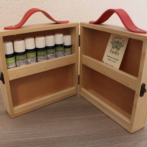 Coffret moyen pour huiles essentielles