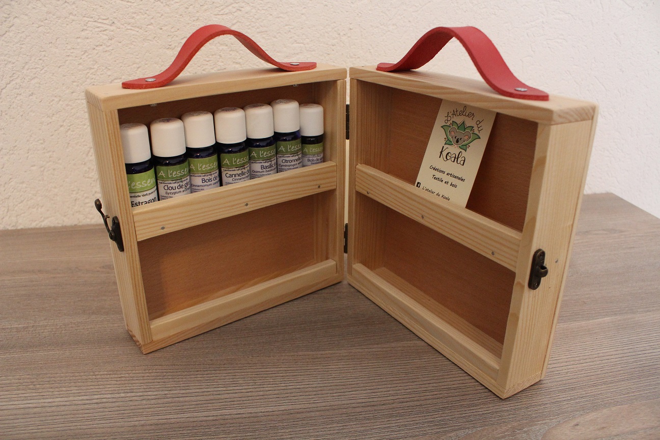 Coffret moyen pour huiles essentielles