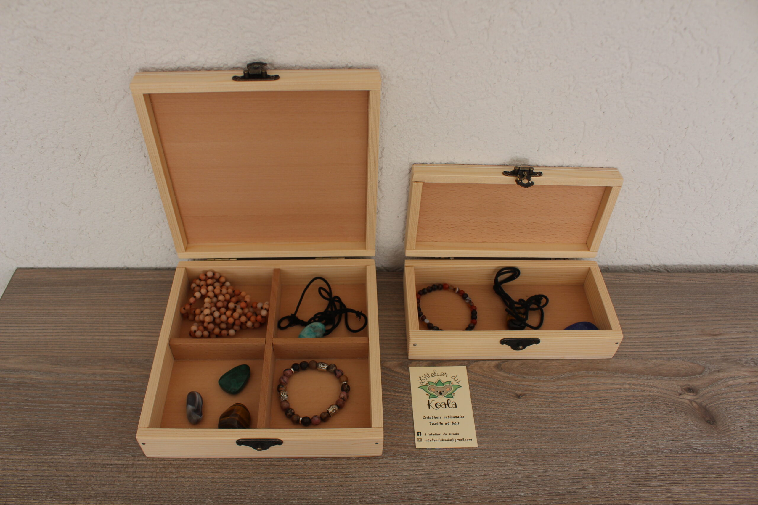 Petit coffret pour vos pierres