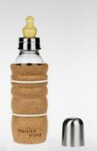 biberon en verre 100% écologique 0.3L