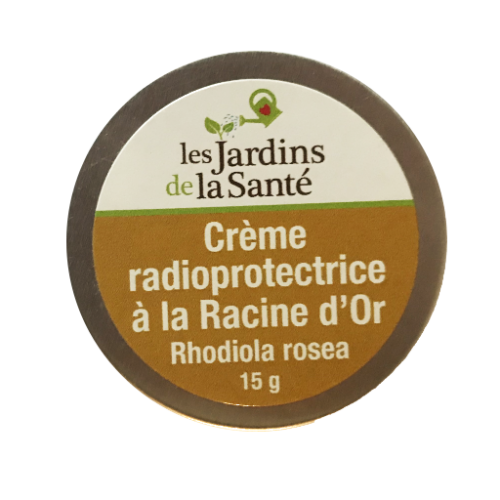 Crème radioprotectrice à la Racine d'Or (Rhodiola Rosea) 15gr
