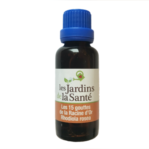 Les 15 gouttes de la Racine d’Or (Rhodiola Rosea) 30 ml